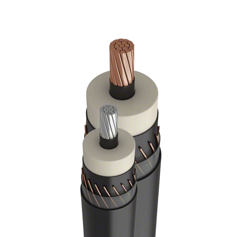 Câble d'alimentation isolé XLPE pour tension nominale 3,6/6kV~26/35kV